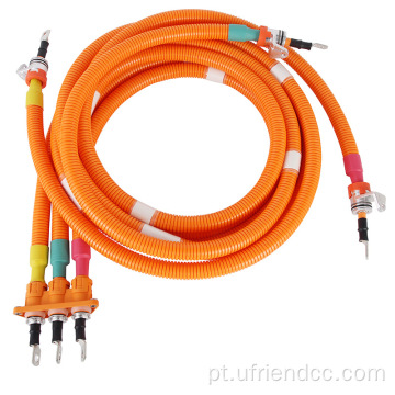 Conector de altura de fiação automotiva de alta tensão